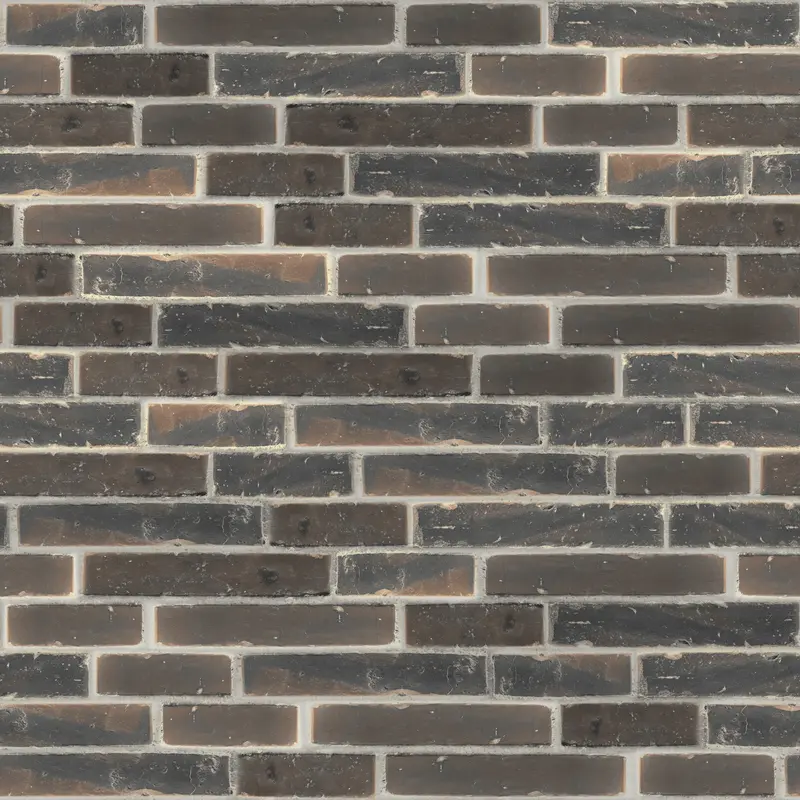 Dark Brown Brick Wall Texture 4k for Architectural 3D Rendering