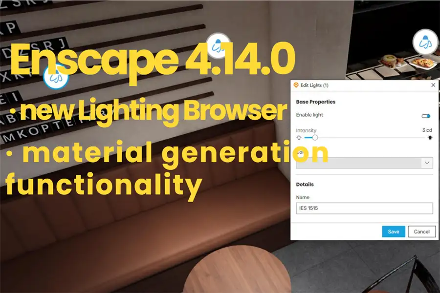 Enscape 4.14.0 Windows Version Released