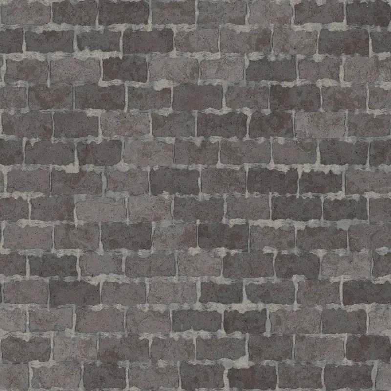 Gray Brick Wall 4k Texture for Architectural Visualization and 3D Rendering