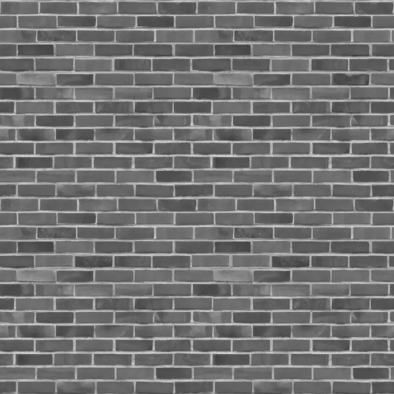 Seamless Gray Brick Wall 4k Texture for Architectural and Interior Design