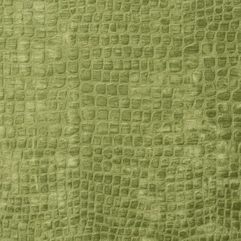 Green Crocodile Skin Leather Texture 4k for 3D Visualization and Design