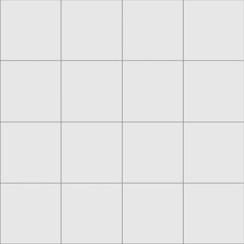 Бесшовная текстура светло-серой бетонной плитки в 4K разрешении для архитектурной визуализации и 3D-дизайна интерьеров