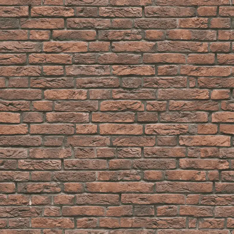 Rustic Red Brick Wall texture 4k for realistic 3D visualization in architectural design