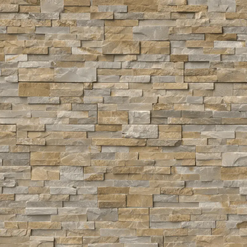 Stacked Stone Wall Texture 4k for Realistic 3D Architectural Visualization