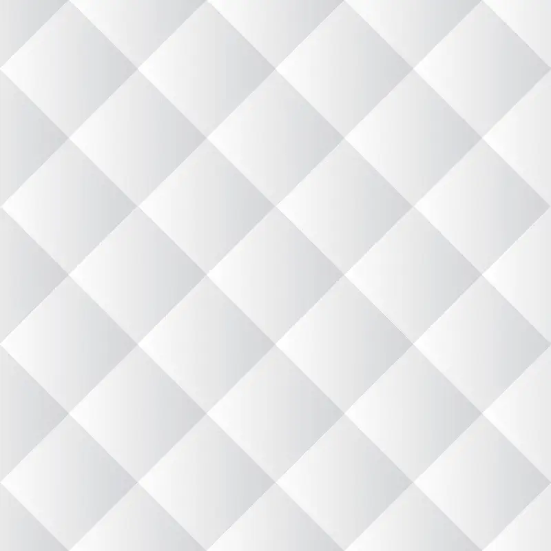 White Quilted Leather 4k Texture for Interior Design and 3D Rendering